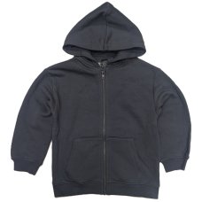 MSX246: Kids Dark Grey Zip Hoodie (6-7 Years)